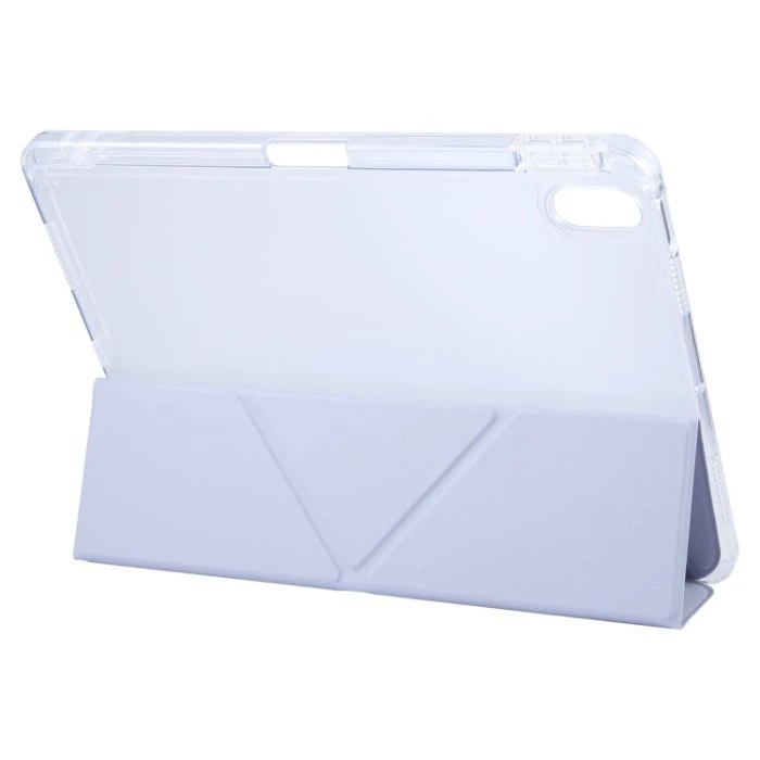 Чехол для планшета BeCover Ultra Slim Origami Transparent Apple iPad Mini 6 2021 Purple (712933) (UA)