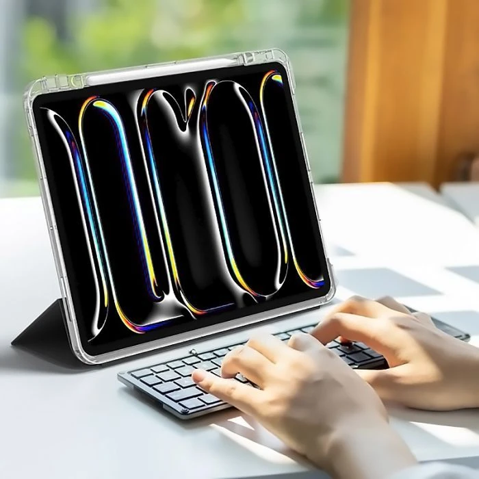 Чохол для планшета BeCover Ultra Slim Origami Transparent Apple iPad Mini 6 2021 Purple (712933) (UA) Тип: обкладинка; Сумісність з