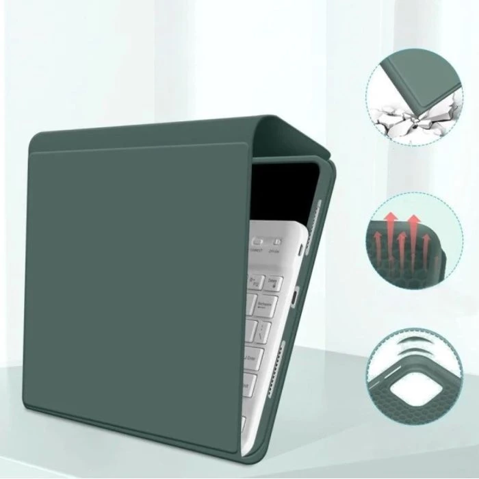 Чохол для планшета BeCover with keyboard Apple iPad Mini 7 2024 Dark Green (712993) (UA)
