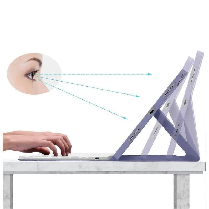 Чехол для планшета BeCover with keyboard Apple iPad Mini 7 2024 Purple (712997) (UA)