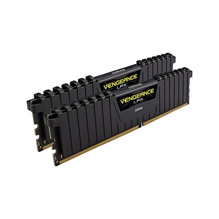 DDR4 16GB (2x8GB) 2400 MHz Vengeance LPX Black Corsair (CMK16GX4M2A2400C14) (UA) Тип пам'яті: DDR4; Об'єм пам'яті: 16