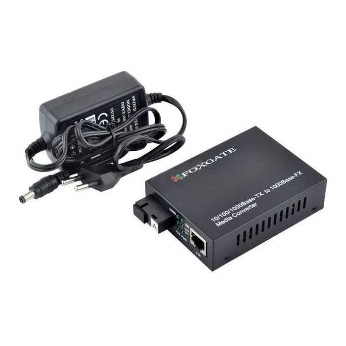 EC-Q-1G-1SM-1310nm-20 FoxGate (UA) Швидкість передачі даних: 1000 Mbps