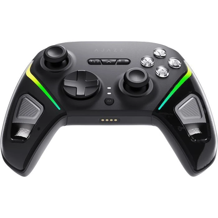 Геймпад Ajazz GP100S 2.4G/BT/USB Switch/PC/iOS/Android RGB Black (GP100S-B) (UA)