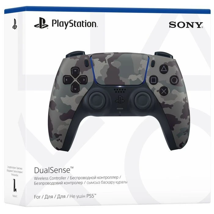 Геймпад Sony Playstation DualSense Bluetooth PS5 Grey Camo (1000050561) (UA)