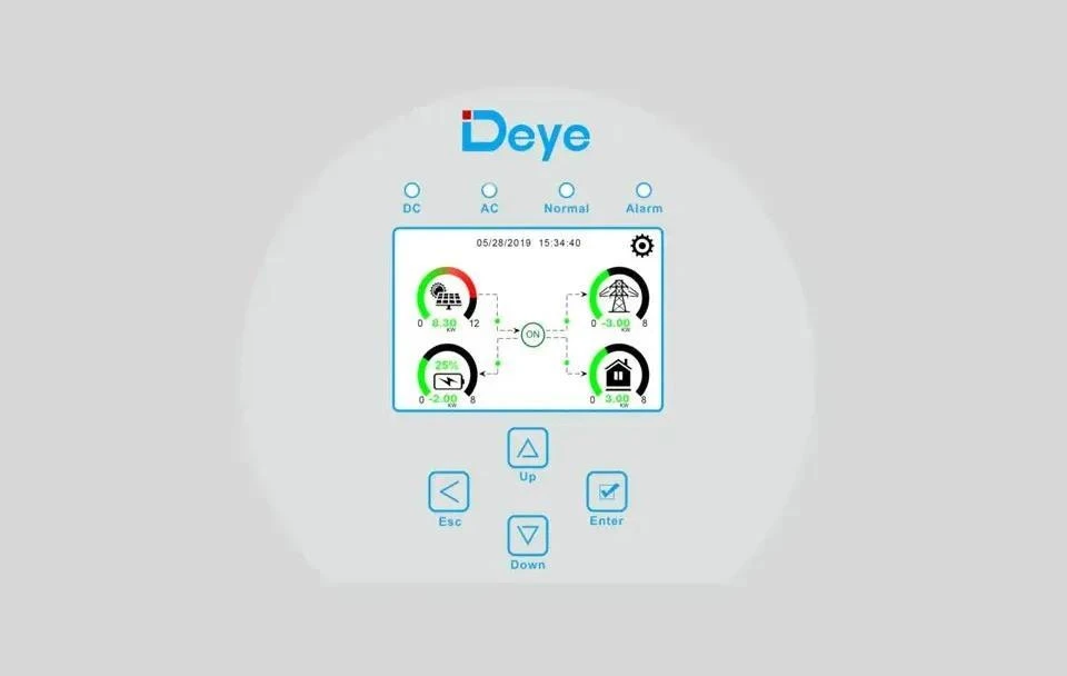 Гибридный солнечный инвертор Deye SUN-10K-SG02LP1-EU-AM3