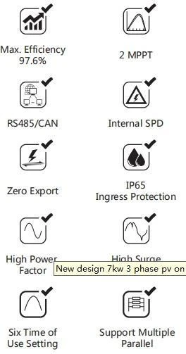 Гібридний сонячний інвертор Deye SUN-12K-SG02LP1-EU-AM3