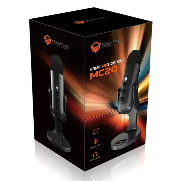 Мікрофон Meetion MC20 Black (MT-MC20-A) (UA)