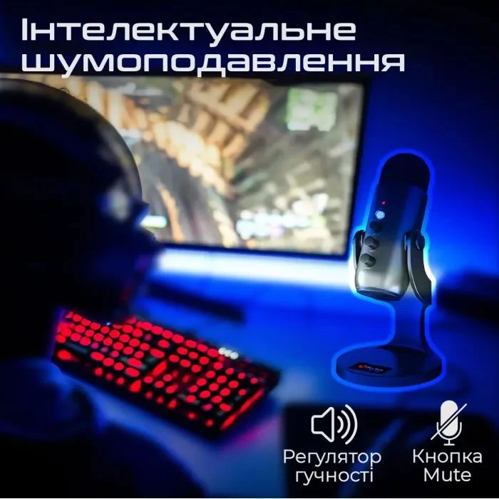 Мікрофон Meetion MC20 Black (MT-MC20-A) (UA)