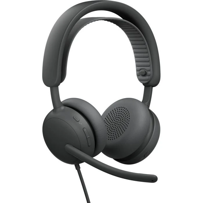 Навушники Logitech Zone Wired 2 USB Graphite (981-001619) (UA) Тип: VoIP телефонія та кол-центри;