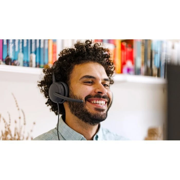 Навушники Logitech Zone Wired 2 USB Graphite (981-001619) (UA) Тип: VoIP телефонія та кол-центри;