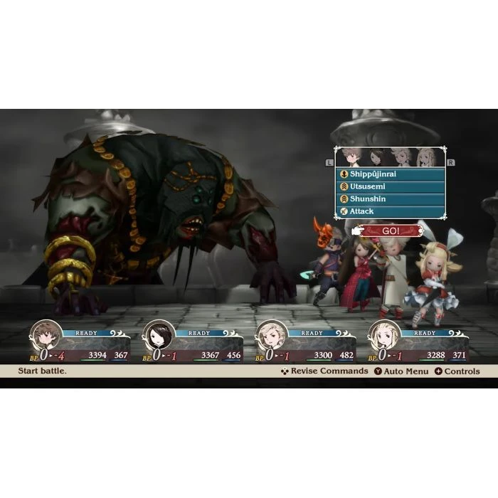 Nintendo BRAVELY DEFAULT HD UKV, картридж (Switch 2) (0045496312503) (UA)