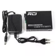 RCI 100M, 20km, SC, RJ45, Tx 1310nm, standart size metal case (RCI902W-FE-20-T) (UA)