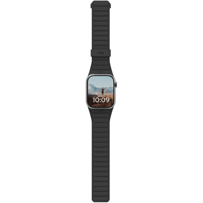 Ремешок для смарт-часов UAG для Apple Watch Ultra 2/Ultra-49-45-44-42mm, Pathfinder, Black/Titanium (194161114036) (UA) Совместимость: Apple Watch Ultra,Apple Watch