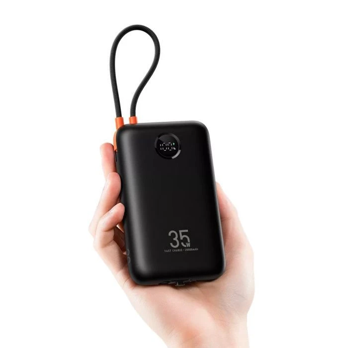 VEGER 30000mAh K3 35W PD QC3.0 black (6977525750137) (UA)