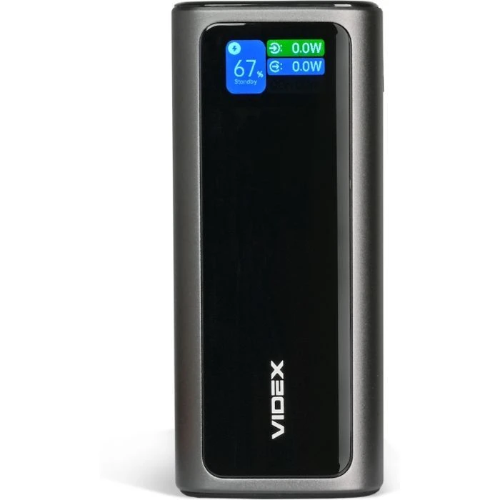 Videx 20000mAh 130W PD/100W TFT LCD Display (VPB-350-G) (UA) Ємність: 20000 mAh; Призначення: для