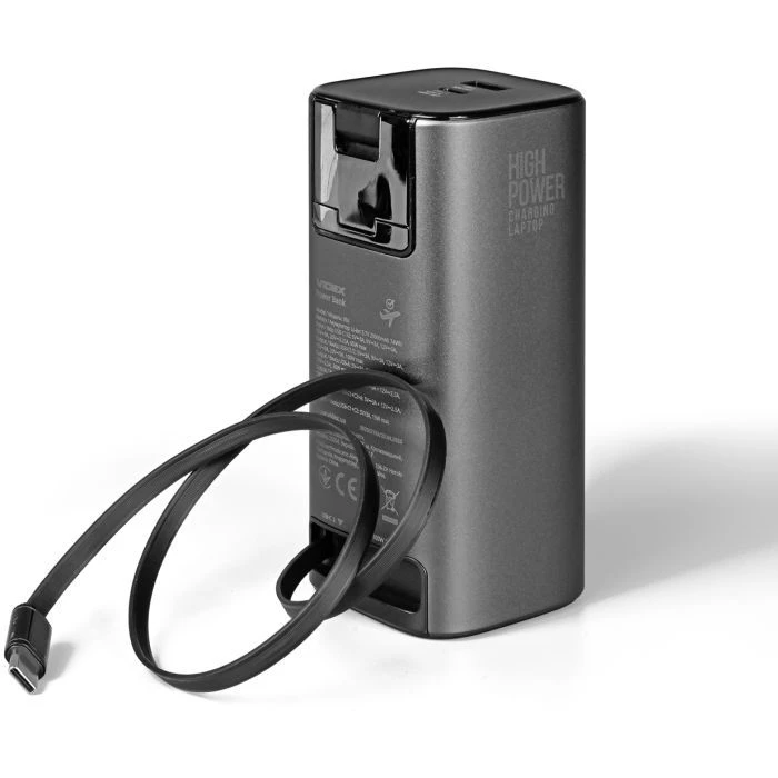 Videx 20000mAh 130W PD/100W TFT LCD Display (VPB-350-G) (UA)