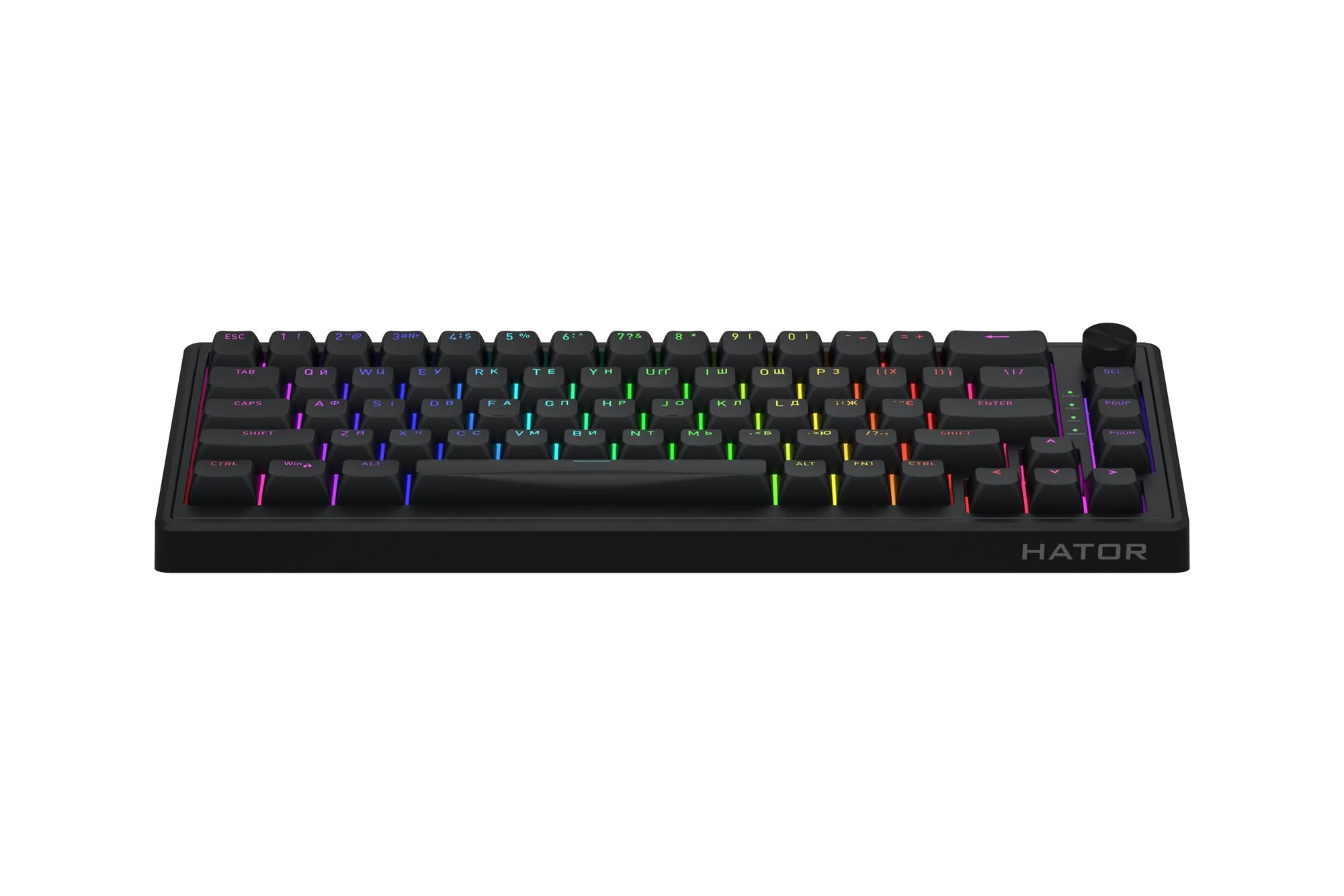 Hator Skyfall 65 Black/Black (HTK1160UA) (UA) Тип клавиш: механический