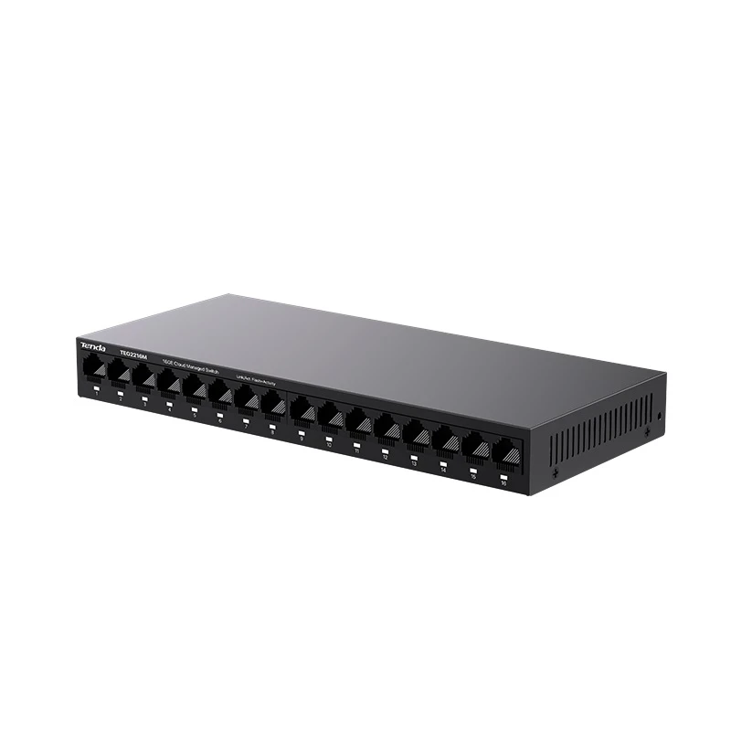 Коммутатор Tenda TEG216E (UA) Gigabit Ethernet (10 / 100 / 1000 Мбіт / с): 16;