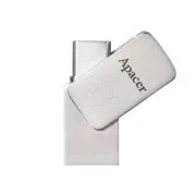 USB3.2 64GB Apacer AH181 Silver (AP64GAH181S-1) (UA)