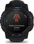 Смарт-часы Garmin Instinct 3 50mm AMOLED Black with Black Band (010-03020-03)