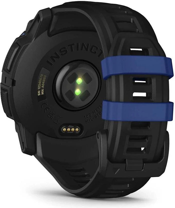 Смарт-годинники Garmin Instinct 3 50mm AMOLED Black with Black Band (010-03020-03) Бренд: Garmin; Лінійка: Instinct 3; iOS: є;