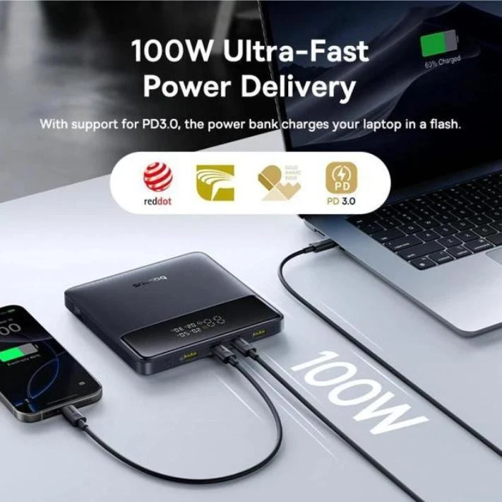 Зовнішній акумулятор Baseus Baseus Blade H1 Lite (P10021604123-00) Бренд: Baseus; Заряджувані