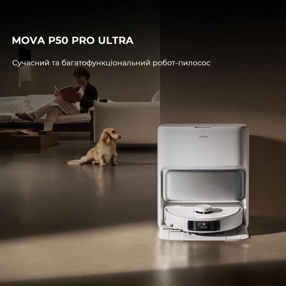 MOVA P50 Pro Ultra (RLP53HE) Бренд: MOVA; Тип покриттів: плитка,
