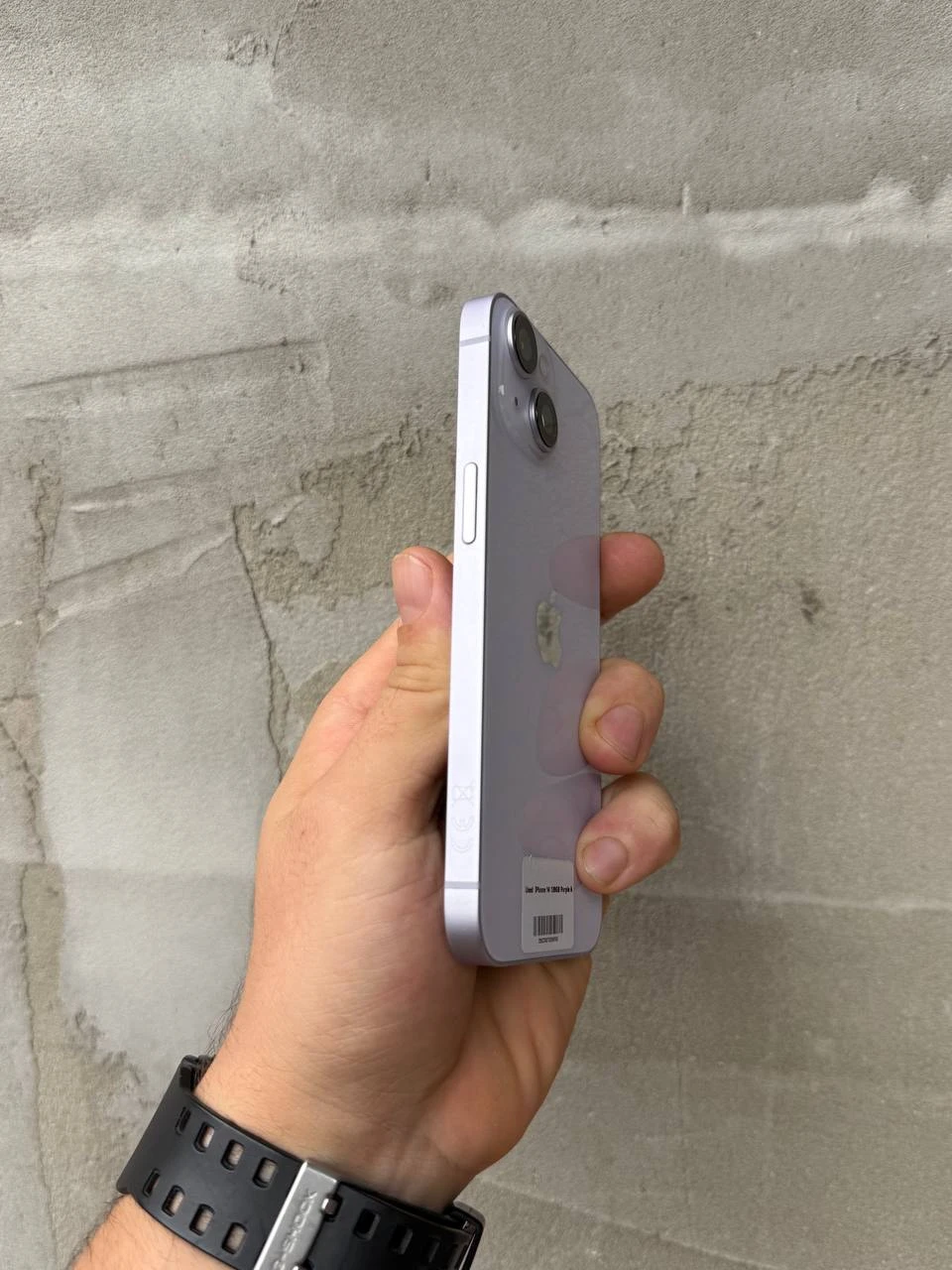 Б/В Apple iPhone 14 128GB Purple (Як новий) (MPV03) Акумулятор 79%. Без комплекту.
