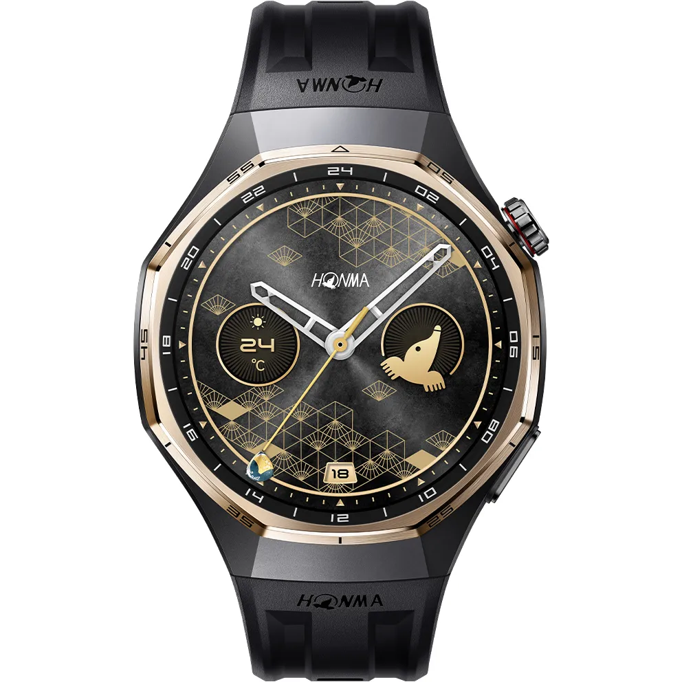 Смарт-годинник HUAWEI Watch GT 6 Pro 46 mm Black x HONMA Бренд: HUAWEI; Лінійка: Watch GT 6 Pro; iOS:
