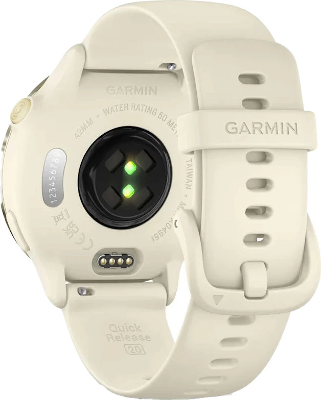 Смарт-годинники Garmin Vivoactive 6 Lunar Gold with Bone Band (010-02985-01/41)