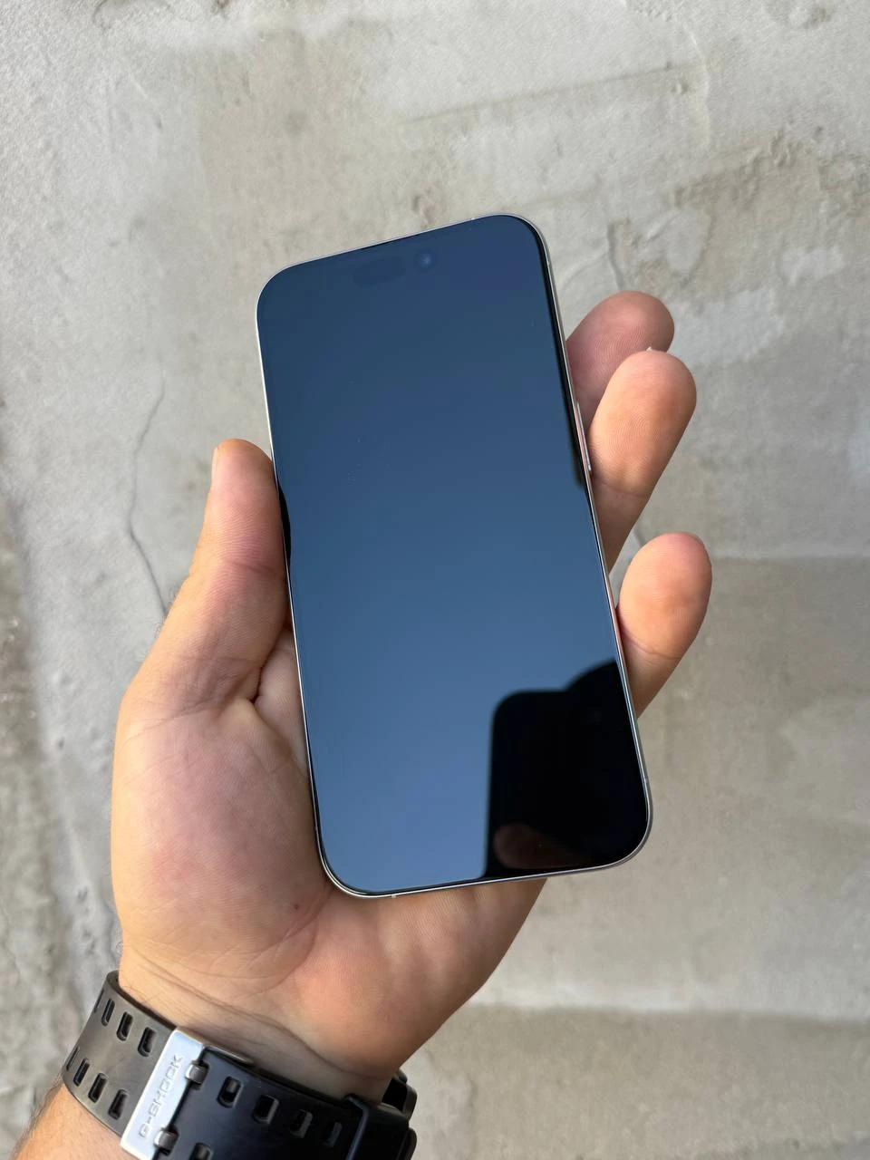 Б/В Apple iPhone 15 Pro 128GB White Titanium (Хороший стан) (MTUW3)