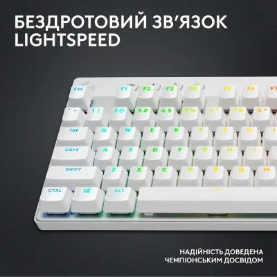 Logitech G Pro X TKL Lightspeed Tactile White (920-012148)