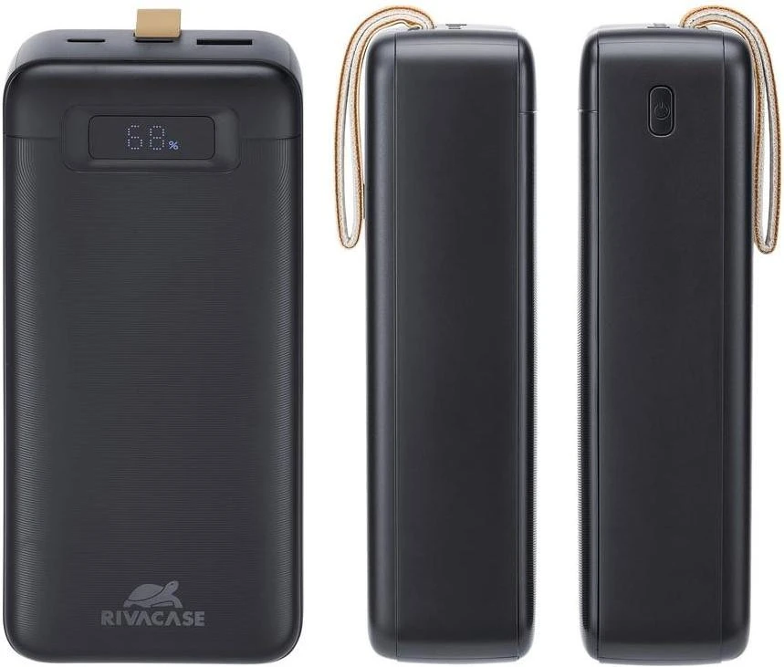 Внешний аккумулятор Rivacase VA1083 30000mAh 65W Black