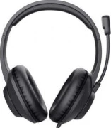 Навушники з мікрофоном Trust Ayda Max USB Black (25461) (UA)