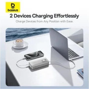 Зовнішній акумулятор (павербанк) Baseus Free2Pull 20000mAh Lunar Gray (P10073700843-00) (UA)