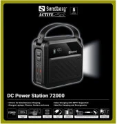 Зовнішній акумулятор Sandberg 72000mAh (421-22) (UA)