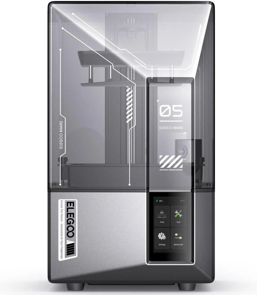 3D-принтер ELEGOO Mars 5 Ultra (50.101.013300) (UA) Бренд: ELEGOO; Технология печати: LCD