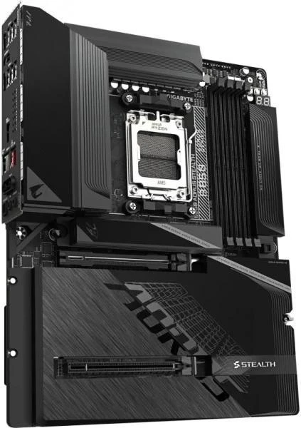 GIGABYTE B850 AORUS STEALTH (UA) Бренд: GIGABYTE; Тип роз'єму CPU: Socket AM5;