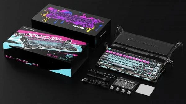 Gravastar Mercury V75 Pro Magnetic Jade Gaming Cyberpunk (GS_V75_PRO_RM_EGRY) (UA) Бренд: Gravastar; Проводное