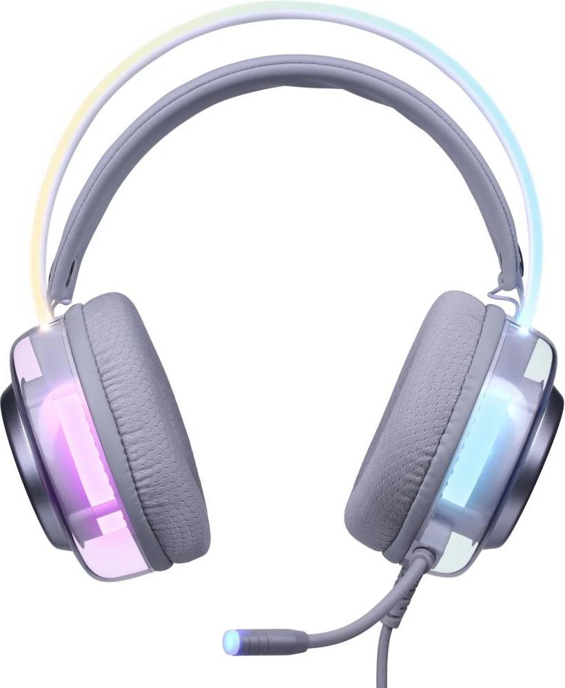 Навушники з мікрофоном Defender Glitch White (62490) (UA)