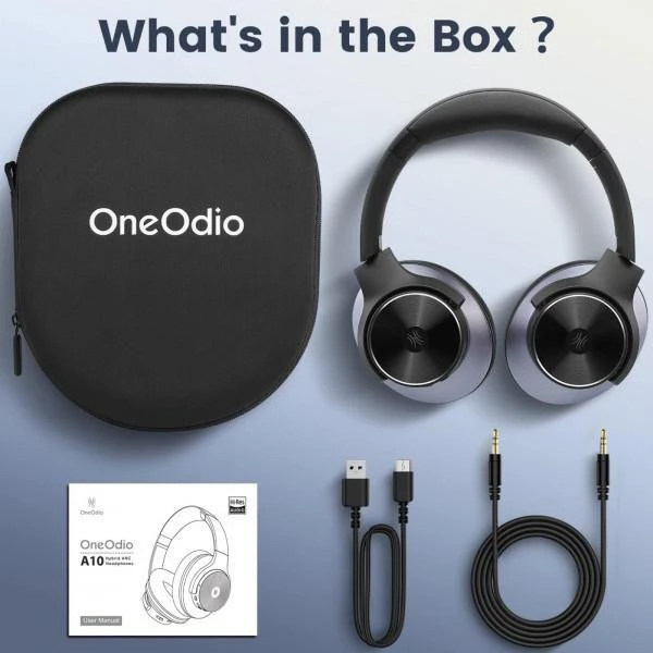 Навушники з мікрофоном OneOdio A10 Black (UA) Бренд: OneOdio; Спосіб підключення: