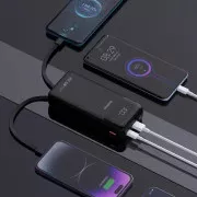 Внешний аккумулятор Dudao K15Pro 20000mAh 22.5W Black (6977196682430) (UA)