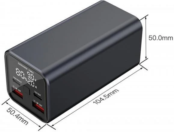 Внешний аккумулятор YENKEE YPB 2100 100W 20000mAh (37000117) (UA)