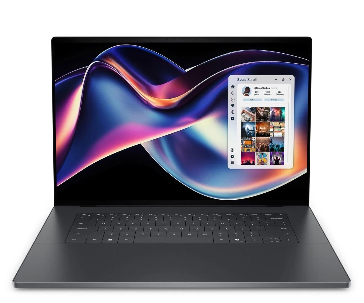 Dell XPS 16 Ultra X7 358H/32GB/1TB/Win11P OLED 120Hz (DA16260-1626-4381) Призначення продукту: NPU -
