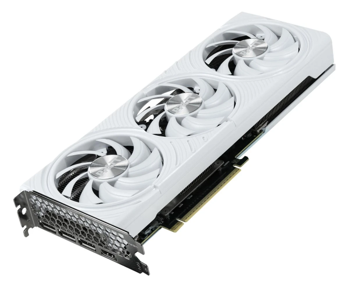 Palit GeForce RTX5070 White OC 12GB GDDR7 DLSS4 (NE75070U19K9-GB2050W) EU Серія відеокарт: GeForce RTX 50 Series;