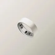 Oura Ring 4 Ceramic Cloud Size 8 (JZ90-57460-08)