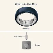 Oura Ring 4 Ceramic Midnight Size 6 (JZ90-57455-06)