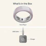 Oura Ring 4 Ceramic Petal Size 9 (JZ90-57459-09)