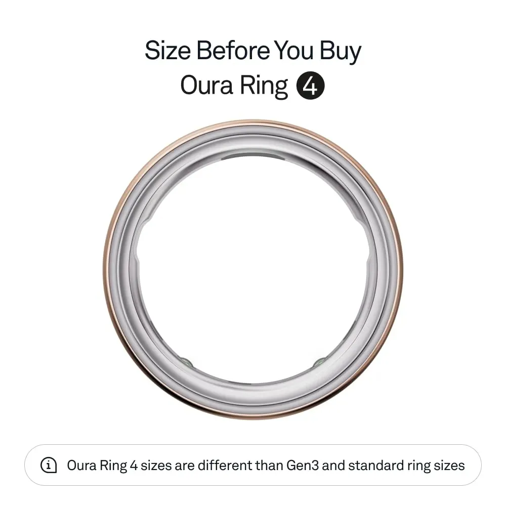 Oura Ring 4 Rose Gold Size 8 (JZ90-54219-08) Бренд: Oura; Линейка: Ring 4; Размер