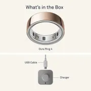 Oura Ring 4 Rose Gold Size 8 (JZ90-54219-08)